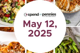 Weekly Meal Plan May 12, 2025