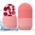 Rolo de Gelo de Silicone para o Rosto – Sem Fragrância e sem Bateria, Ferramenta de Cuidado da Pele com Cabo Ergonômico, Núcleo de Gel Refrescante & Design Estriado para Redução de Inchaço, Melhora na Circulação & Luz Brilhante Bege – Cuidados Faciais Diários & Massagem