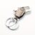 Mosquetão de aço inoxidável com chaveiro de fibra de poliéster, chaveiro durável para homens e mulheres, design dobrável, acessório para chaveiro de carro pendurado na cintura