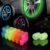 4 peças / 8 peças / 12 peças Tampa de Válvula Luminosa, Tampa Universal de Pneu de Carro Fluorescente Tampa de Válvula de Pneu de Bicicleta Luminosa